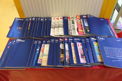 Zeitschriftentisch